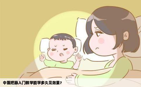 中医把脉入门教学能学多久见效果？