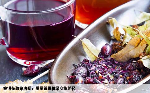 金银花政策法规：质量管理体系实施路径