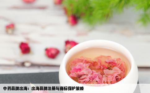 中药品牌出海：出海品牌注册与商标保护策略