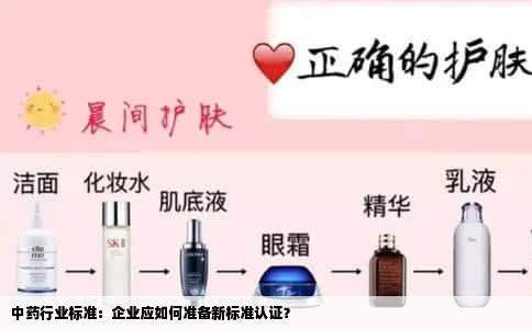 中药行业标准：企业应如何准备新标准认证？