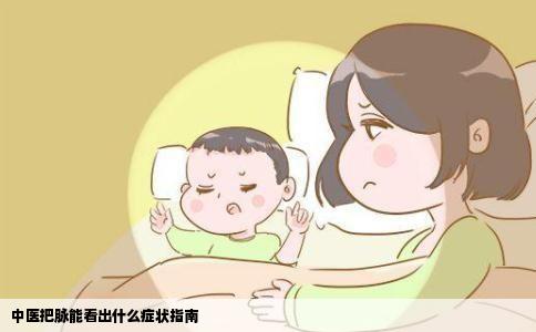 中医把脉能看出什么症状指南