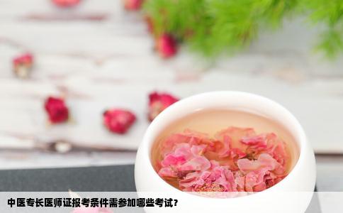 中医专长医师证报考条件需参加哪些考试？