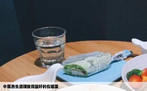 中医养生调理做得最好的在哪里