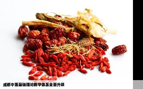 成都中医基础理论教学体系全面升级