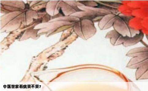 中医世家看病贵不贵？