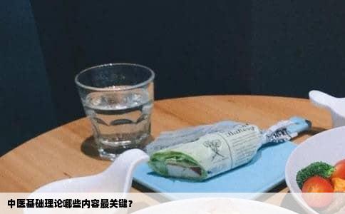 中医基础理论哪些内容最关键？