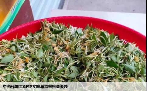 中药代加工GMP实施与监督检查要领