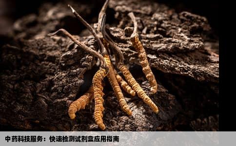 中药科技服务：快速检测试剂盒应用指南